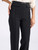 Pantalone Elisabetta Franchi in crêpe nero con morsetto