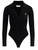 Body Elisabetta Franchi in maglia nera