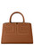 Borsa Tote Elisabetta Franchi in similpelle color sigaro