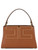 Borsa Elisabetta Franchi in similpelle color sigaro