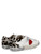 Sneaker Philippe Model Prsx in pelle bianca, rossa e argento