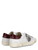 Sneaker Philippe Model Prsx in pelle bianca e bordeaux