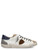 Sneaker Philippe Model Prsx in pelle bianca, blu e grigia