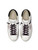 Sneaker Philippe Model Prsx in pelle bianca, nera e cognac