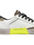 Sneaker Crime London Distressed in pelle bianca e marrone