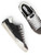 Sneaker Crime London Deconstructed in suede nero