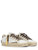 Sneaker Crime London Sk8 Deluxe in pelle bianca e tortora