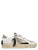 Sneaker Crime London Sk8 Deluxe in pelle bianca e platino