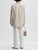Camicia By Malene Birger Derris in cotone beige a righe