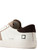 Sneaker D.A.T.E. Hill Low Vintage in pelle bianca e marrone