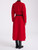 Cappotto Elisabetta Franchi in lana rosso Red Passion