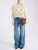 Pullover Elisabetta Franchi in mohair color burro