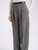 Pantaloni Elisabetta Franchi in lana grigio mélange