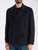 Cappotto doppiopetto Dondup in lana blu scuro