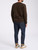 Felpa Dondup in cotone color marrone