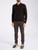 Pantalone Dondup Gaubert Slim Chinos in cotone marrone