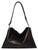 Borsa Orciani Trinity Lagoon Midi in pelle testa di moro
