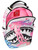 Zaino Sprayground Pink Panther Graff in pelle vegana rosa