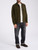 Overshirt C.P. Company in lana verde