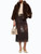 Giacca Pinko Cadetia in similpelliccia marrone 