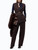Gilet Pinko Naraqus in lana marrone