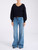 Maglia Pinko Ringhio in lana blu