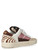 Sneakers 4B12 Kyle D6014 in pelle bianca e marrone