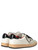 Sneakers 4B12 Playnew D2038 in pelle bianca e suede grigio