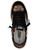 Sneakers 4B12 Playnew D2047 in pelle nera e animalier