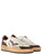 Sneakers 4B12 Playnewsky D2045 in pelle bianca e bordeaux