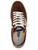 Sneakers 4B12 Playnew U1024 in camoscio marrone 