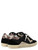 Sneakers 4B12 Suprime in glitter nero e beige