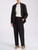 Pantaloni MM Max Mara Mmlbautta in viscosa testa di moro