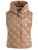 Gilet Weekend Max Mara Wkdgiochi in tela antigoccia cammello