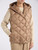 Gilet Weekend Max Mara Wkdgiochi in tela antigoccia cammello