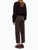 Jeans Pinko Estelle in cotone marrone