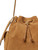 Borsa a spalla Tory Burch Charlie in suede marrone