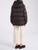 Piumino Max Mara The Cube Seia in tela antigoccia marrone