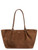 Borsa Tote Weekend Max Mara Wkapesi in suede cioccolato