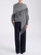 Scialle Weekend Max Mara Wkatornado in lana grigio
