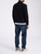 Cardigan Gran Sasso in lana nero 