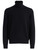 Maglione dolcevita Gran Sasso in lana merino nero
