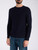 Maglione Gran Sasso in lana idrorepellente blu