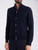Cardigan Gran Sasso lana merino extrafine blu