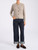 Maglia coreana Gran Sasso in lana beige