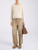 Maglione Gran Sasso in lana color crema
