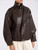 Giacca Eleh in similpelle marrone