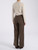 Pantalone sartoriale Eleh color fango 