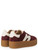 Sneaker platform Hogan Cool in camoscio bordeaux