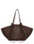 Borsa Yuzefi Mochi Large in pelle espresso